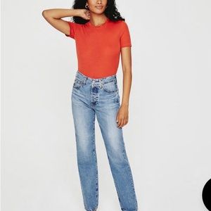 AG Alexxis Straight Leg Jeans Size 28